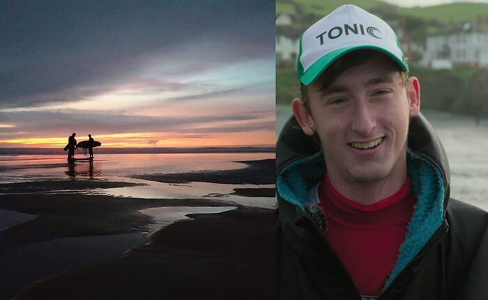 Dafydd Millns Sunset Surfers