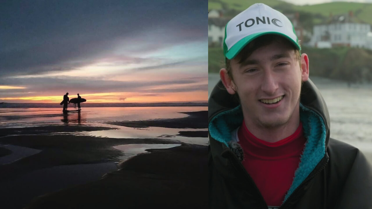 Dafydd Millns Sunset Surfers