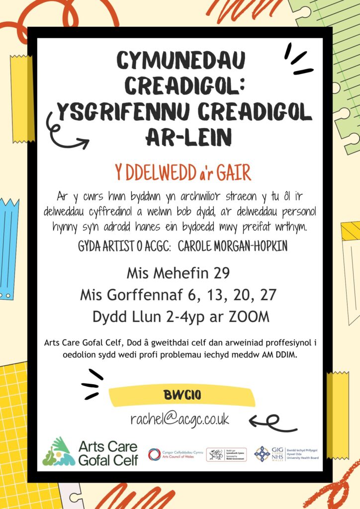 ACGC Creative Writing Course welsh
